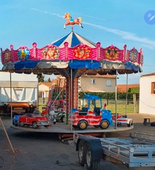 Manège forain carousel
