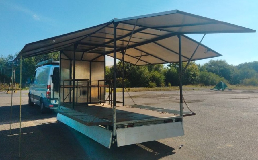Remorque atelier fourgon