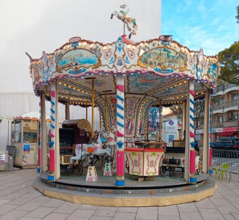 Superbe manège carrousel