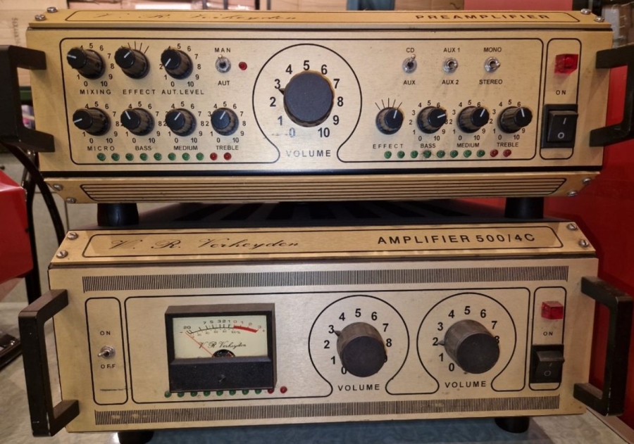 Ampli forain verheyden + haut parleurs