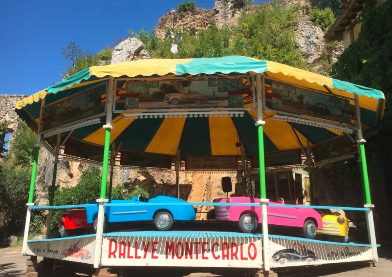 Manége le rallye monté carlo