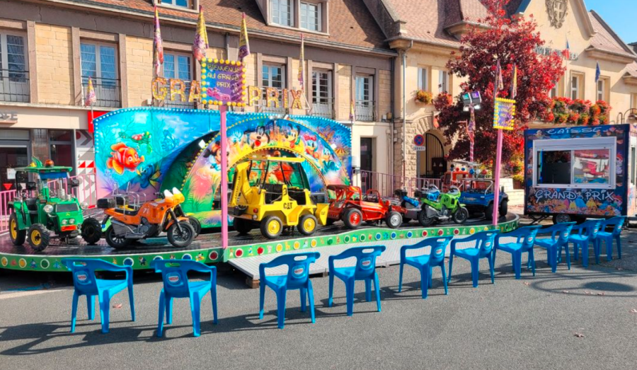 Manège forain enfants