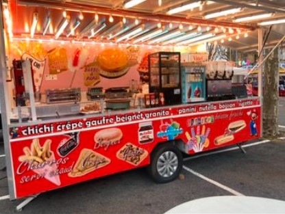 Remorque snack churros chichi