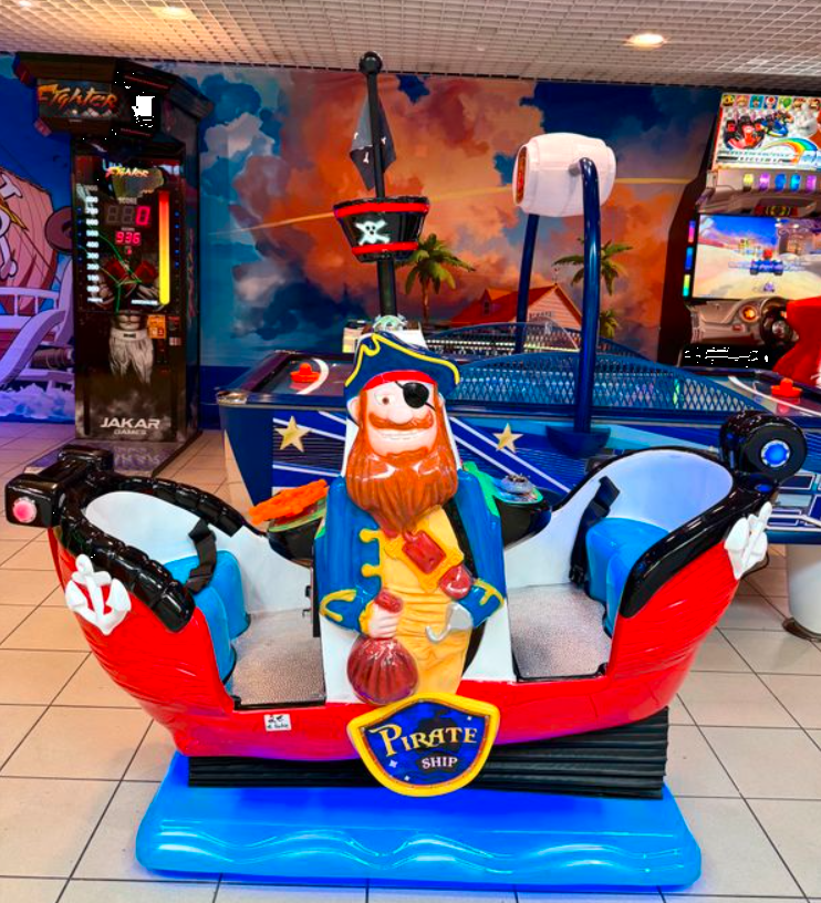 Bateau Pirate Enfant avec Jeu Vidéo Intégré