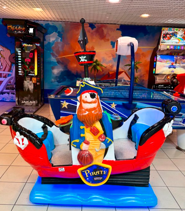 Bateau Pirate Enfant avec Jeu Vidéo Intégré