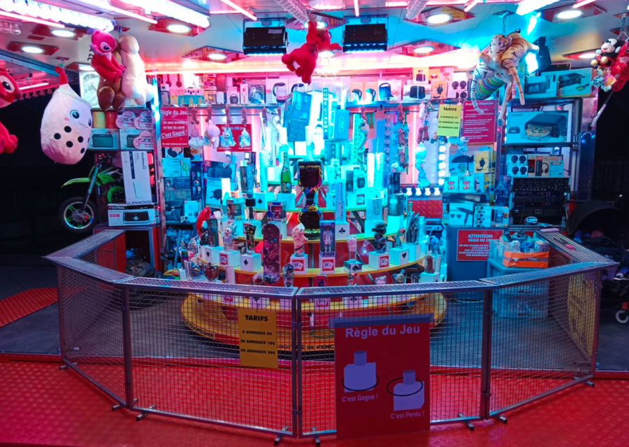 Jeux forains anneaux