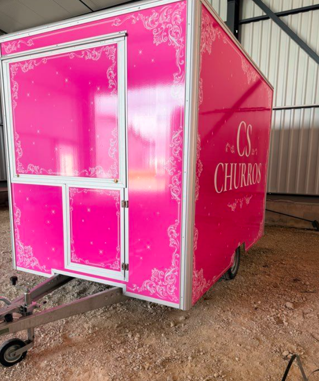 Remorques food truck Churros forain manège