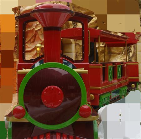 PETIT TRAIN ELECTRIQUE SUR RAILS
