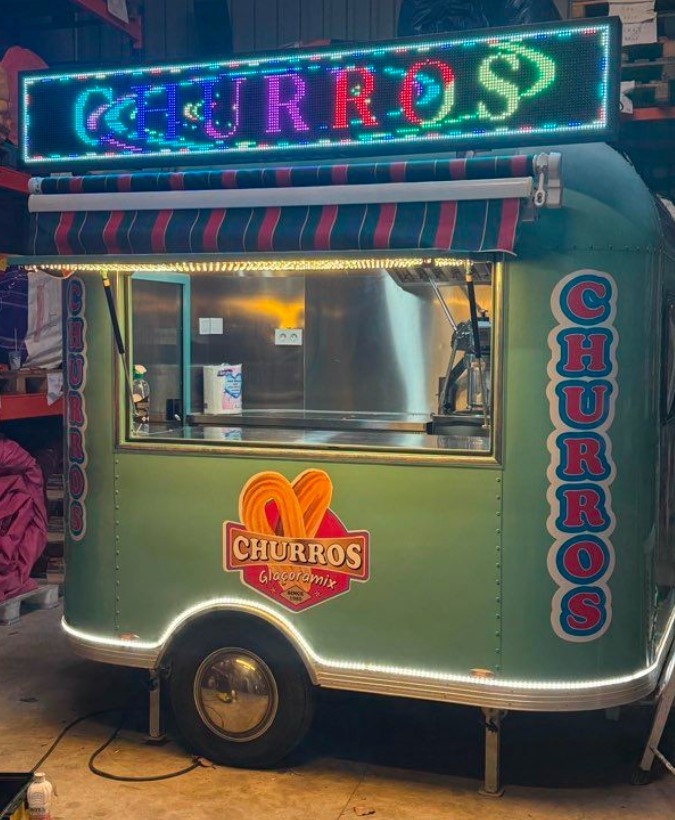 Remorque Foodtruck churros